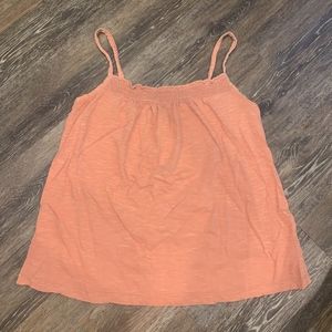 dusty peach tank top